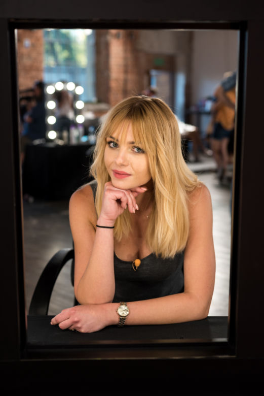 Katarzyna Szklarczyk w "Top Model"