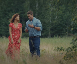 M jak miłość, odcinek 1895. Kama (Michalina Sosna), Marcin (Mikołaj Roznerski)