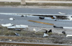 Zderzenie ciężarówki z tramwajem i potrącenie na torowisku; utrudnienia w kursowaniu tramwajów