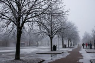 Brzeg zamarza 20.11.2025. Czy zima uderzy już dziś?