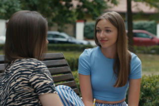 Barwy szczęścia, odcinek 3300. Ewa (Gabriela Ziembicka), Ewelina (Amelia Listwoń)