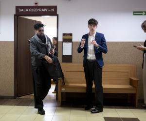 Krzysztof Rutkowski, Aleksander Zych i Natasha Zych w sądzie. Chodzi o alimenty