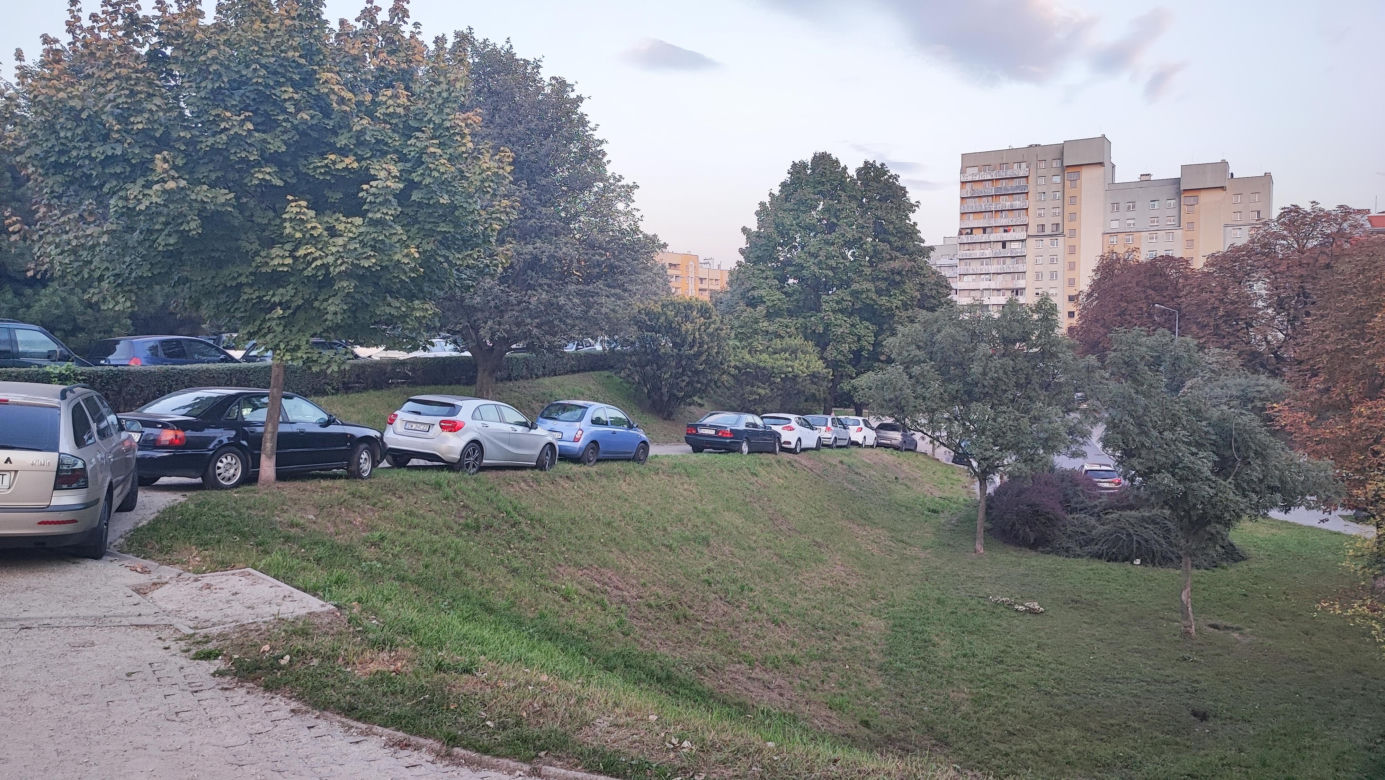 Wrocław. W obawie przed wielką wodą mieszkańcy przestawiają samochody na Górkę Słowiańską 