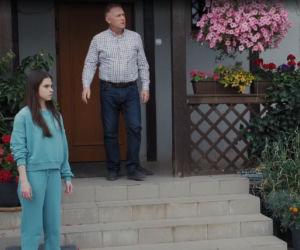 M jak miłość odc. 1895. Basia (Karina Woźniak), Artur Rogowski (Robert Moskwa)