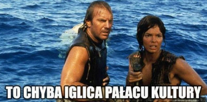 Zalana Warszawa - memy