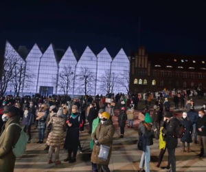Plac Solidarności w Szczecinie, Strajk Kobiet