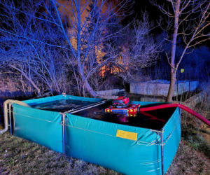 Pożar w pow. bialskim