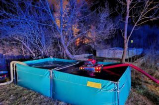 Pożar w pow. bialskim