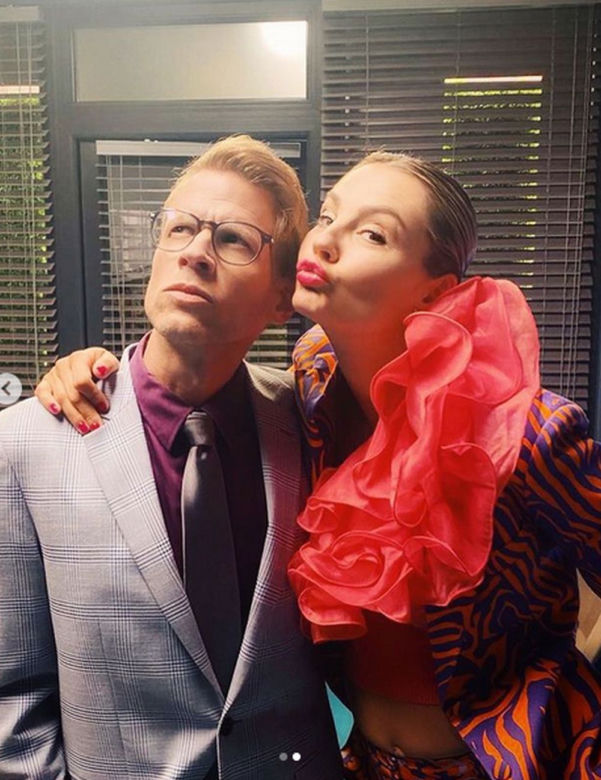 BrzydUla 2 sezon. Violetta (Małgorzata Socha), Sebastian (Łukasz Garlicki)