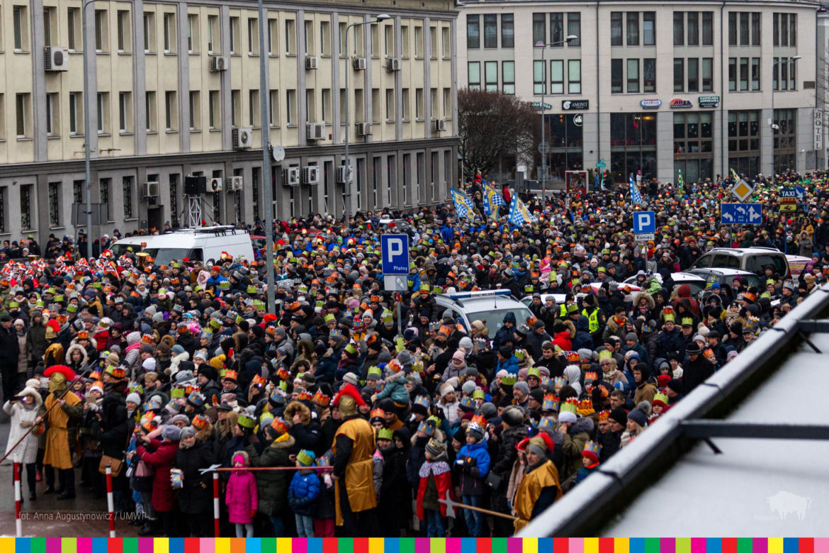 Białystok. Orszak Trzech Króli 2020 rok