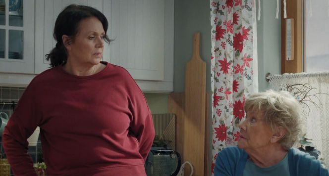 M jak miłość odc. 1927. Marysia (Małgorzata Pieńkowska), Barbara (Teresa Lipowska)