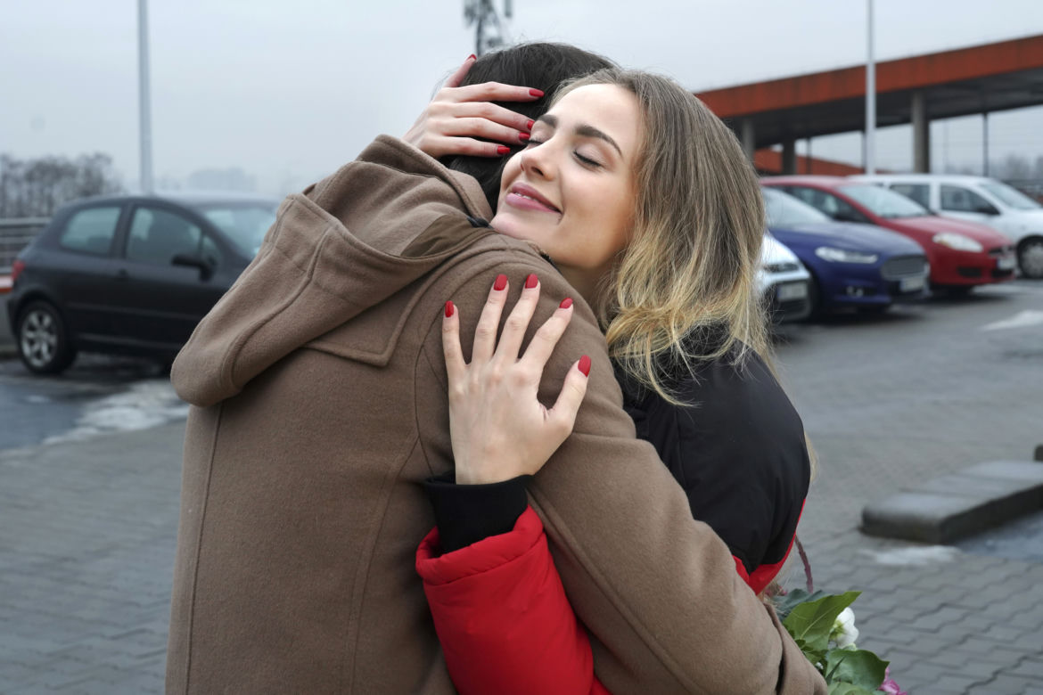 Barwy szczęścia, odc. 2624: Oliwka (Wiktoria Gąsiewska) Kajtek (Jakub Dmochowski)