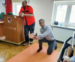 Pracownicy starostwa przeszkoleni z pierwszej pomocy