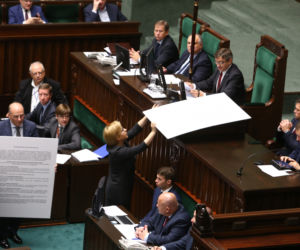 Okrutna karykatura Suskiego. Poseł obśmiał koleżankę z sejmu