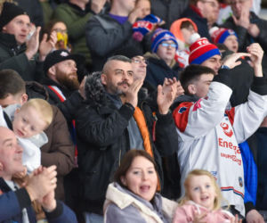 KH Energa Toruń - Unia Oświęcim 4:1, zdjęcia kibiców i zawodników z meczu nr 6