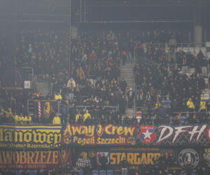 Górnik Zabrze - Pogoń Szczecin: Zdjęcia kibiców z meczu 22. kolejki PKO BP Ekstraklasy