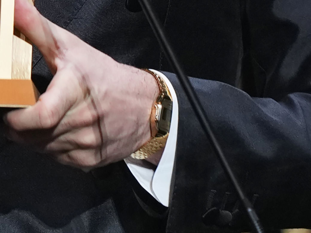 Zegarek Roberta Lewandowskiego hitem gali Złotej Piłki