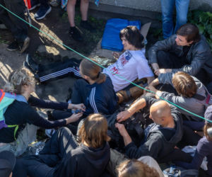 Blokada eksmisji na Osiedlu Maltańskim