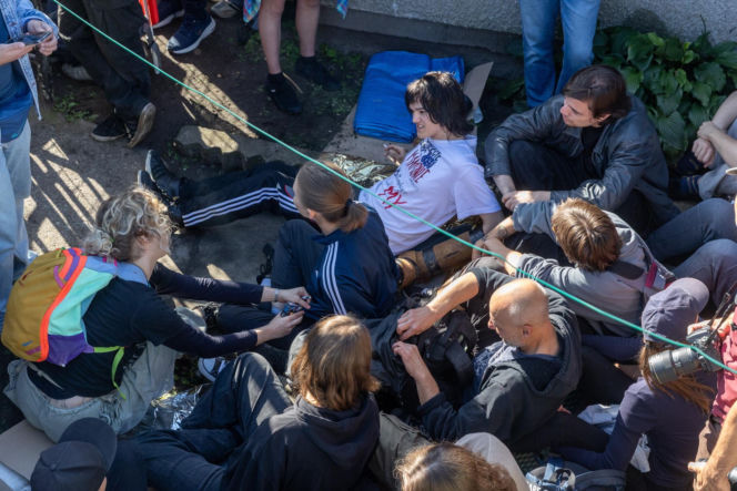 Blokada eksmisji na Osiedlu Maltańskim