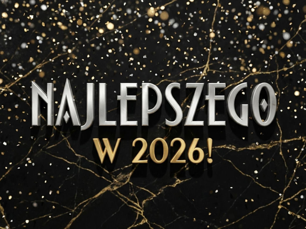 Kartki sylwestrowe 2025/26 z życzeniami. Darmowe, piękne i oryginalne grafiki do wysłania! [FACEBOOK, MESSENGER, SMS]