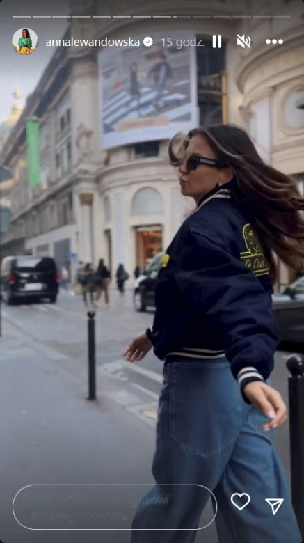 Anna Lewandowska Paris Fashion Week