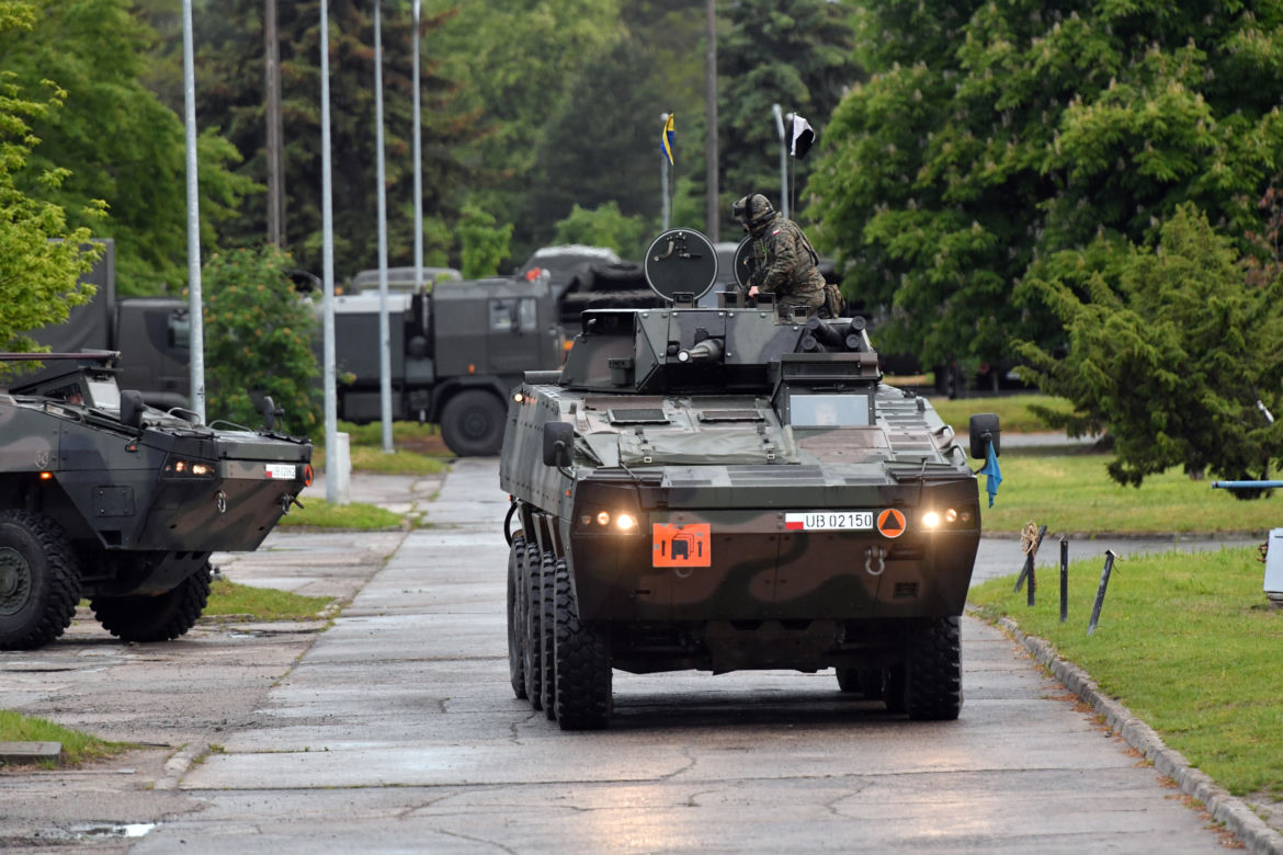 SZCZECIN WYJAZD NA POLIGON 12 BRYGADY ZMECHANIZOWANEJ