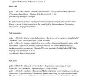 8. Międzynarodowe Targi Książki w Białymstoku. Zobacz, kto będzie. Harmonogram wydarzenia