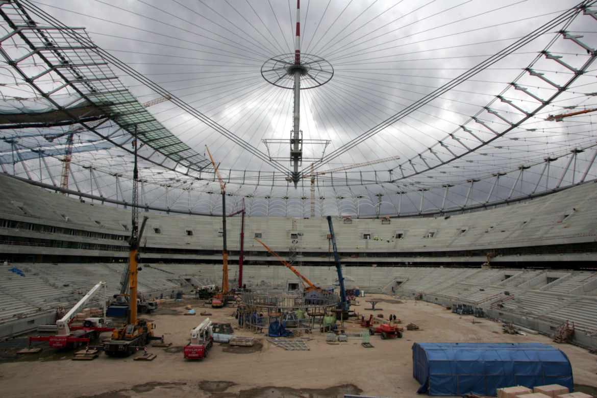 Budowa Stadionu Narodowego w Warszawie