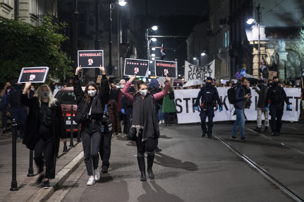 Strajk Kobiet. Wielotysięczny protest w Krakowie