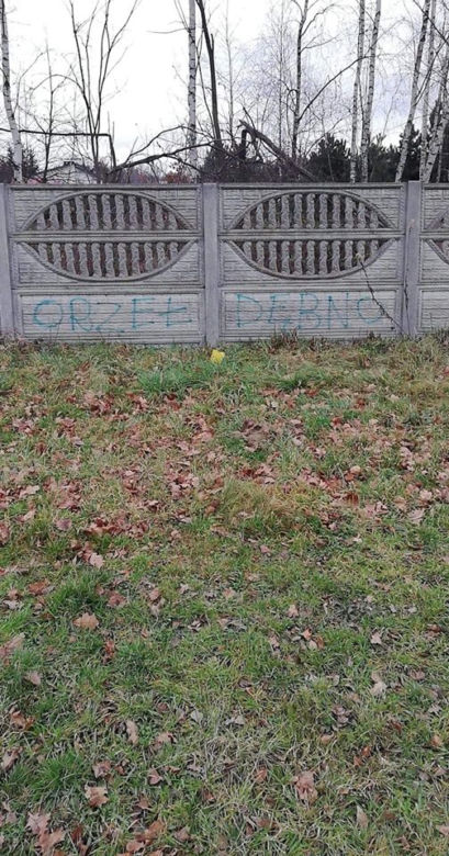 "J***ć Biadoliny", "Biadoliny c***e" - wulgarne napisy na obiekcie jednego z klubów piłkarskich