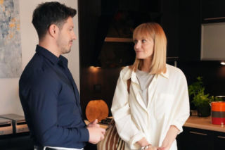 Barwy szczęścia odc. 3263. Ola (Michalina Robakiewicz), Justin (Jasper Sołtysiewicz)