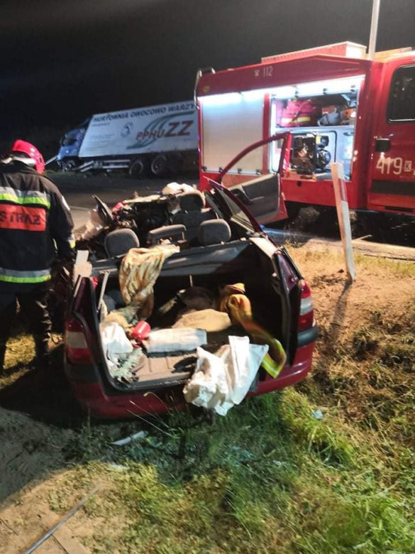 Horror pod Brzeskiem w Małopolsce. 21-latek zginął w wypadku