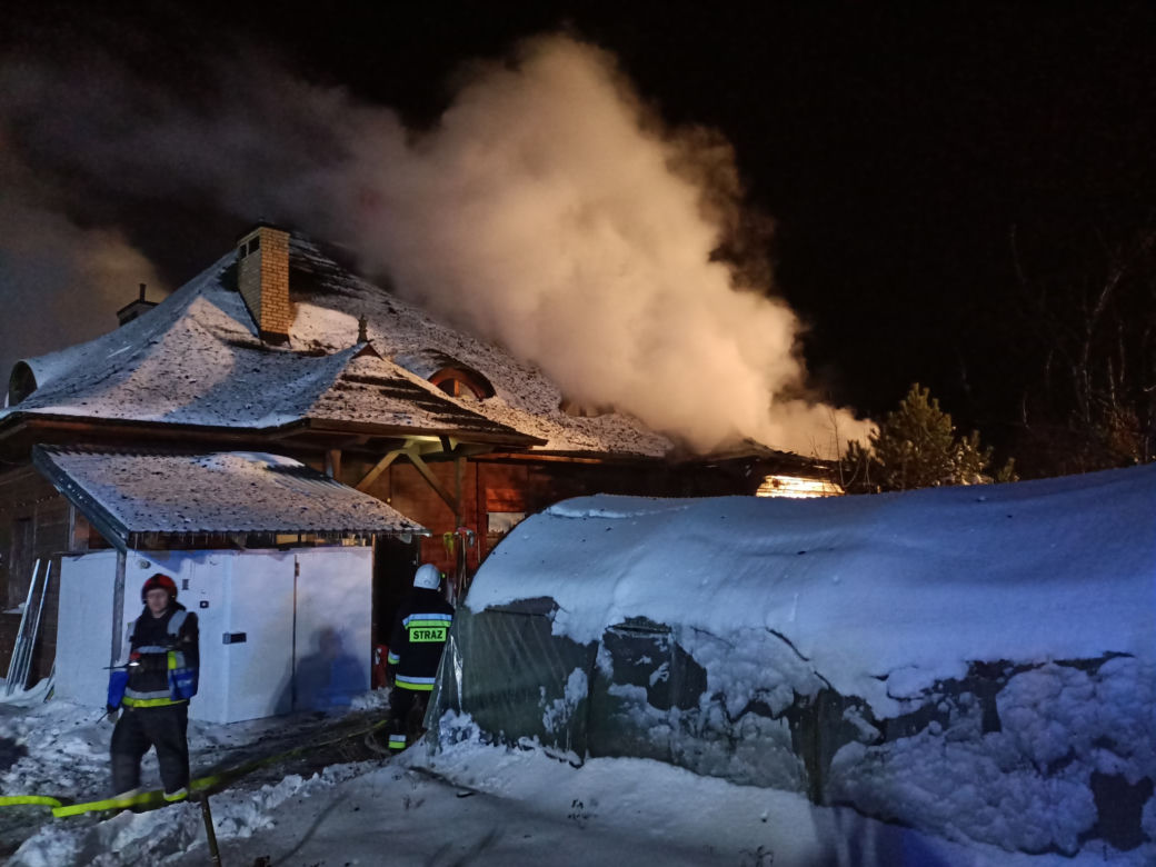 Karczma koło Zamościa doszczętnie spłonęła. To w tej restauracji były Kuchenne Rewolucje!