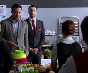 Hotel 52 sezon 7 odcinek 91. Andrzej (Marek Bukowski), Tomasz (Filip Bobek)