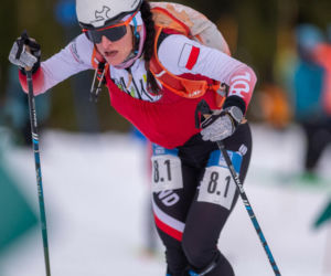 Iwona Januszyk zrozpaczona po swoim biegu