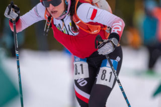 Iwona Januszyk zrozpaczona po swoim biegu