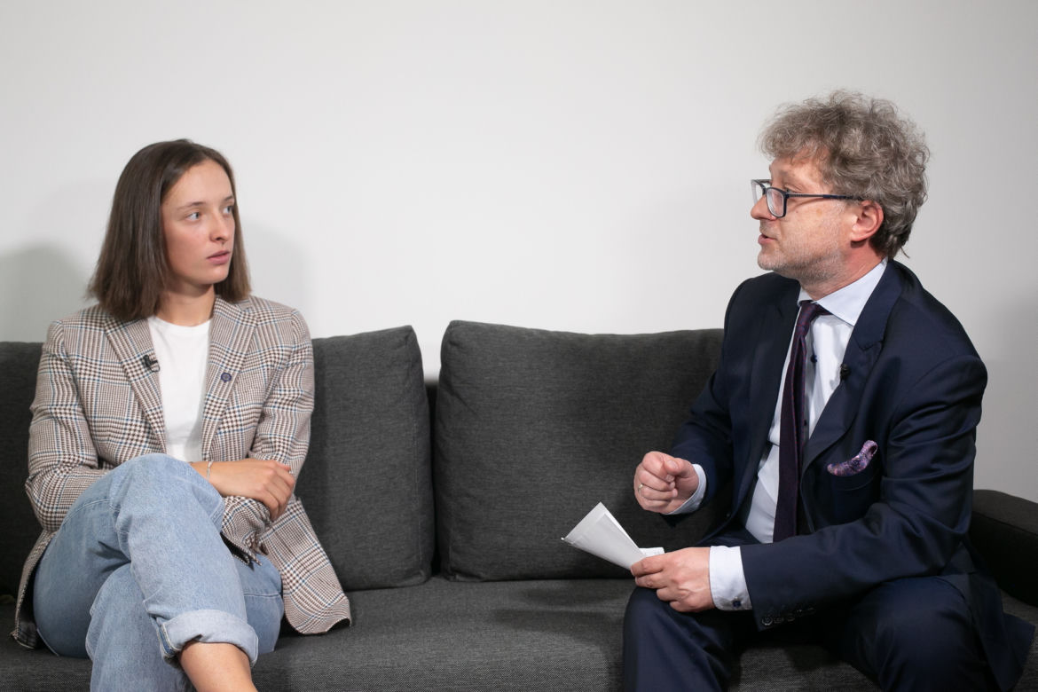 Iga Świątek: Chcę, żeby dzieciaki złapały za rakiety