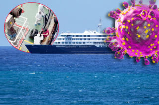 Oto zdjęcia ze statku grozy. Polacy na wycieczkowcu ogarniętym epidemią