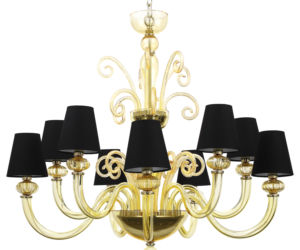 Żyrandol Little Roma Black