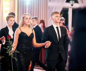 Studniówka siedleckiej Królówki 2026 - walc i polonez