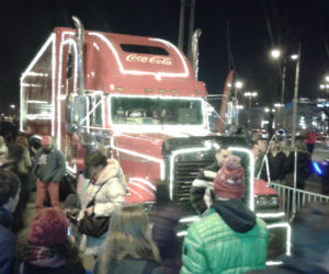 Świąteczne ciężarówki Coca - Coli we Wrocławiu