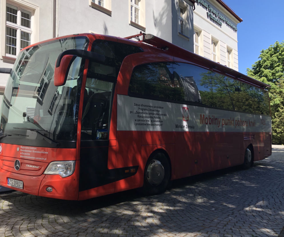 Strażacy i leśnicy oddawali krew w Szczecinku