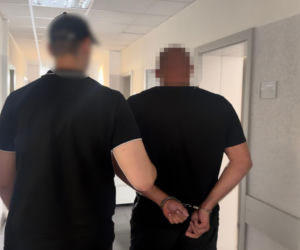 Jedna para kajdanek nie wystarczyła. Chłop jak dąb i spółka zatrzymani za bebeszenie kradzionych fur