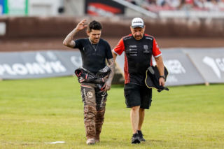Woffinden po strasznym wypadku