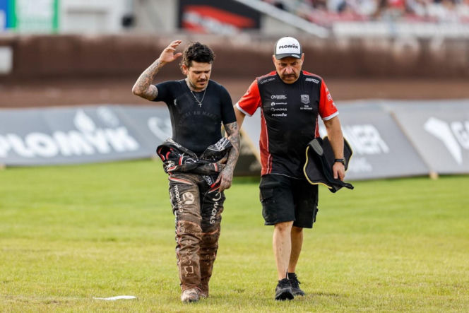 Woffinden po strasznym wypadku
