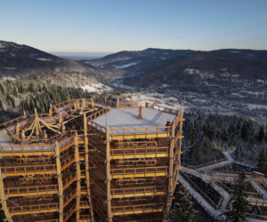 Wieża skolnity w Wiśle