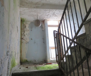 Wnętrze Szpiegowa w Warszawie