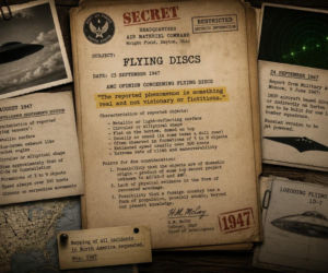Jak narodziło się UFO. Tajne akta z 1947 roku pokazują, że armia USA nie uznała latających dysków za bajkę