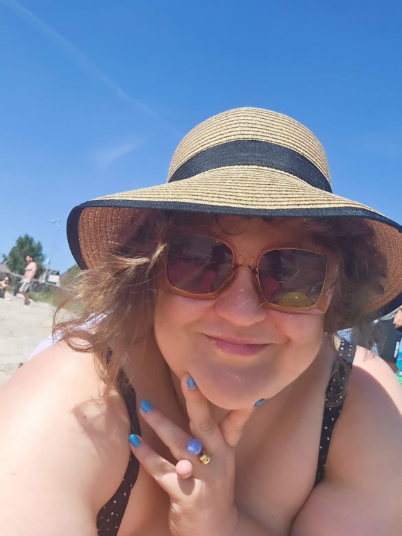 Dominika Gwit na wakacjach z synkiem