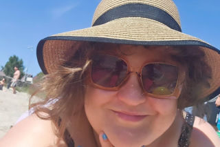 Dominika Gwit na wakacjach z synkiem
